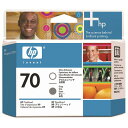 【お取寄せ品】 HP HP70 プリントヘッド グロスエンハンサ/グレー C9410A 1個 【送料無料】