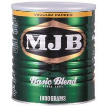 MJB　レギュラーコーヒー　ベーシックブレンド　1000g（粉）　1缶