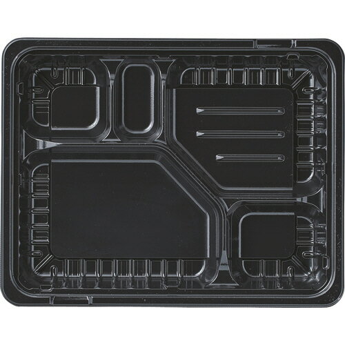 エフピコ　MSD箱弁　26−20−2　本体　黒　1パック（50個）