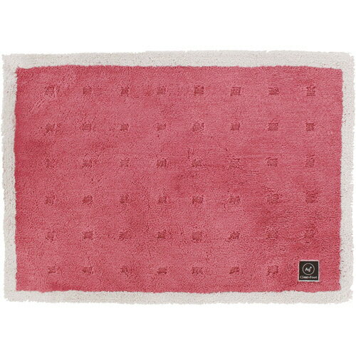 【お取寄せ品】 オカ　乾度良好Ag＋　クリーンフット　バスマット　50×70cm　ピンク　1枚 【送料無料】