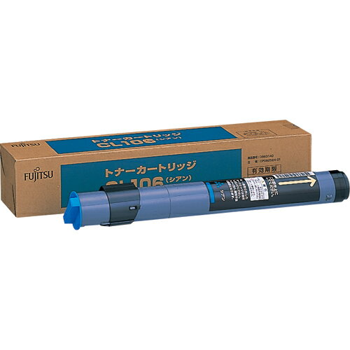 【お取寄せ品】 富士通　トナーカートリッジ　CL106　シアン　0883140　1個 【送料無料】