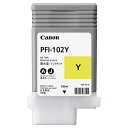 キヤノン インクタンク PFI−102Y 染料イエロー 130mL 0898B001 1個 【送料無料】