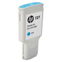 HP HP727 インクカートリッジ シアン 300ml F9J76A 1個 【送料無料】