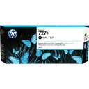 HP HP727B インクカートリッジ フォトブラック 300mL 3WX20A 1個 【送料無料】