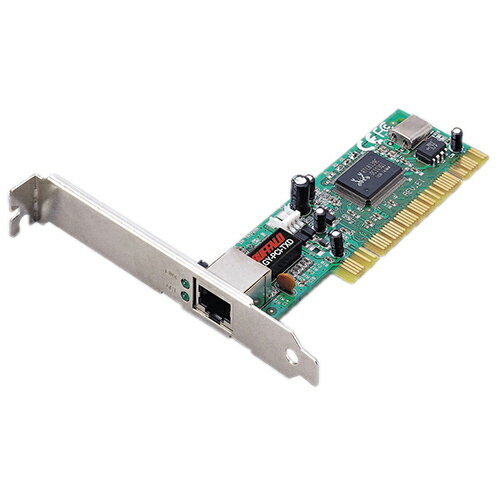 【お取寄せ品】 バッファロー PCIバス用 LANボード 100BASE-TX・10BASE-T対応 LGY-PCI-TXD 1個
