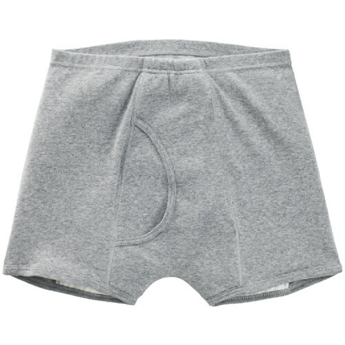 ケアファッション　安心快適ニットトランクス　紳士用　100cc　グレー　Lサイズ　38171−02　1枚 【送料無料】