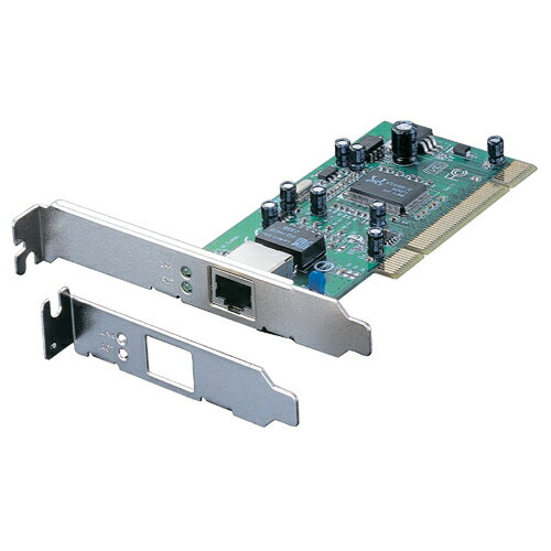 【お取寄せ品】 バッファロー PCIバス用 LANボード 1000BASE－T 100BASE－TX 10BASE－T対応 LGY－PCI－GT 1個