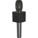 【お取寄せ品】 スマホ用Bluetoothカラオケマイク「シンガソン」 グラファイトブラック 1台 【送料無料】