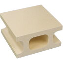 【お取寄せ品】 石山 発泡スチロール Kブロック(大) 縦割 ベージュ 121316 1個(3)