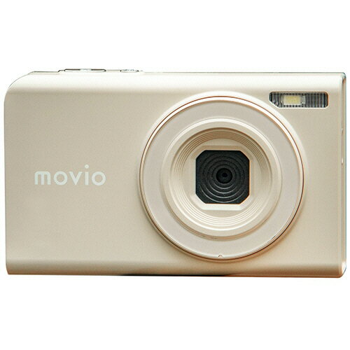【お取寄せ品】 ナガオカ　コンパクトデジタルカメラ　movio　ベージュ　MAF500BE　1台 【送料無料】