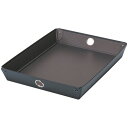 【お取寄せ品】 リヒトラブ スタッキングトレー A4 黒 A−340−24 1個(3)