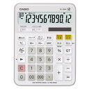 カシオ 計算チェック機能付き電卓 12桁 DJ−120W−N 1台 【送料無料】