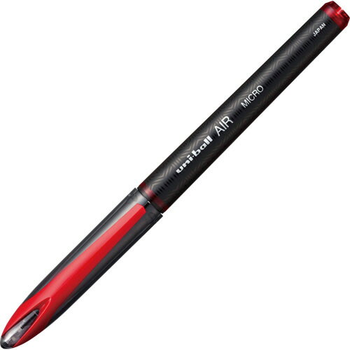 三菱鉛筆 水性ボールペン ユニボール エア 0．5mm 赤 UBA20105．15 1本