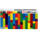 【お取寄せ品】 サクラクレパス クーピーペンシル 30色(各色1本) 缶入 FY30 1缶