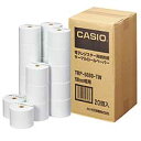 カシオ　電子レジスター用　ロールペーパー　紙幅58mm　感熱紙タイプ　TRP−5880−TW　1パック（20個） 【送料無料】