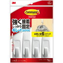 3M コマンドフック お買い得パック L ホワイト (フック6個+タブ12枚) CM2L−6 1パック