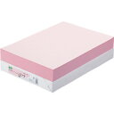 TANOSEE αエコカラーペーパーII B4 ピンク 1冊(500枚)