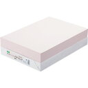TANOSEE αエコカラーペーパーII B4 ライトピンク 1冊(500枚)