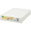 TANOSEE αエコカラーペーパーII B5 クリーム 1冊(500枚)