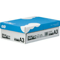 TANOSEE　PPC用紙　SNOW　WHITE　A3　1箱（1500枚：500枚×3冊）