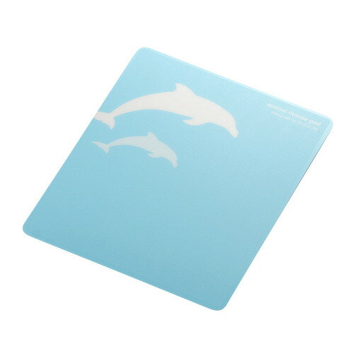 【お取寄せ品】 エレコム　レーザー＆光学式マウス対応マウスパッド　animal　mousepad　イルカ　MP−111D　1枚