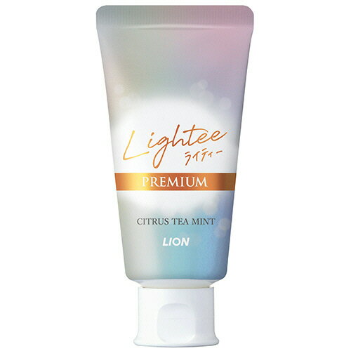 【お取寄せ品】 ライオン Lighteeハミガキ PREMIUM 53g 1本