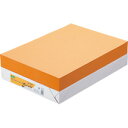 TANOSEE αエコカラーペーパーII B4 オレンジ 1冊(500枚)