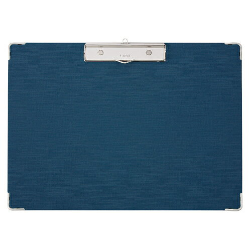 ライオン事務器　ボール用箋挟　B4ヨコ　紺　No.131　1枚