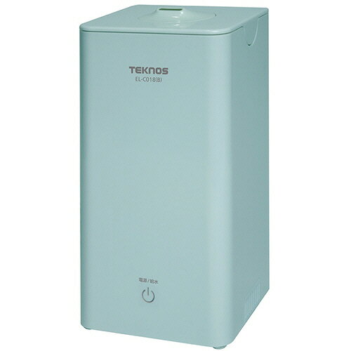 【お取寄せ品】 千住　TEKNOS　超音波加湿器　1．0L　ブルー　EL−C018（B）　1台