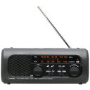 ドリテック さすだけ充電ラジオライト3 ブラック PR-323RBK 1台 【送料無料】