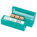 オープン工業　コインケース（50枚収納）　10円硬貨用　緑　M−10　1個
