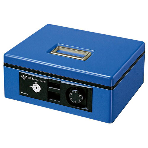 コクヨ　手提げ金庫（ダイヤル錠付）　B5　W318×D257×H128mm　青　CB－12B　1台 【送料無料】