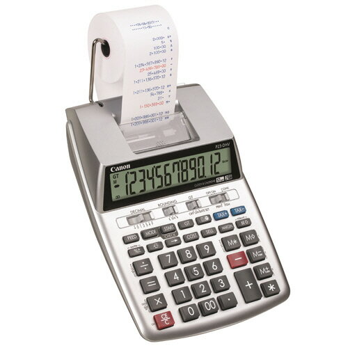キヤノン プリンタ電卓 P23-DHV-3 2色印字 12桁 2279C005 1台 【送料無料】