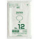 クラフトマン　規格袋　12号　ヨコ230×タテ340×厚み0．03mm　HKT−T012　1パック（100枚）