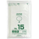 クラフトマン　規格袋　15号　ヨコ300×タテ450×厚み0．03mm　HKT−T015　1パック（100枚）