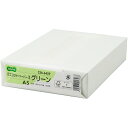 TANOSEE αエコカラーペーパーII A5 グリーン 1冊(500枚)