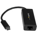 StarTech．com USB−C接続ギガビット有線LAN変換アダプタ ブラック US1GC30B 1個 【送料無料】