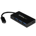 StarTech．com USB−C接続4ポートUSB 3．0ハブ HB30C3A1CFB 1台 【送料無料】