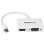 ڤʡ StarTechcomMiniDisplayPort³ȥ٥AVץ2in1MDP2HDVGAW1 ̵