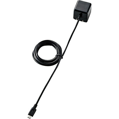 エレコム ケーブル一体型スマホ用AC充電器(高寿命・1A) ブラック 1.5m MPA−ACMAC155BK 1個 エレコム ケーブル一体型スマホ用AC充電器(高寿命・1A) ブラック 1.5m MPA−ACMAC155BK 1個