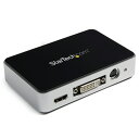 【お取寄せ品】 StarTech.com USB3.0接続ビデオキャプチャーユニット HDMI/DVI/VGA/コンポーネント対応 1080p/60fps US...