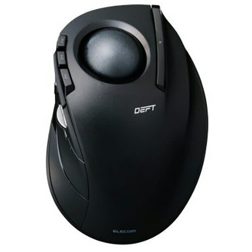 【お取寄せ品】 エレコム　ワイヤレストラックボール（人差し指操作タイプ）　ブラック　M−DT1DRBK　1個 【送料無料】