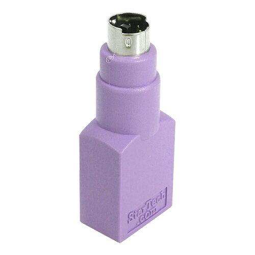 StarTech．com　USBキーボード対応　USB−PS／2変換アダプタ　USB　A（メス）−PS／2（オス）　GC46FMKEY　1個