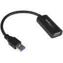 StarTech.com USB3.0-VGA変換アダプタ USB3.0A-VGA 高密度D-Sub15ピン 1920×1200 USB32VGAV 1個 【送料無料】