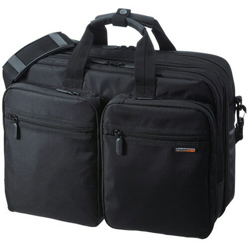 【お取寄せ品】 サンワサプライ 3WAYビジネスバッグ(出張用) 15.6型ワイド対応 ブラック BAG-3WAY21BK 1個 【送料無料】 【お取寄せ品】 サンワサプライ 3WAYビジネスバッグ(出張用) 15.6型ワイド対応 ブラック BAG-3WAY21BK 1個 【送料無料】