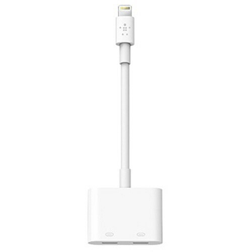 【お取寄せ品】 BELKIN Lightning Audio＋Charge Rockstar F8J198BTWHT 1個 【送料無料】