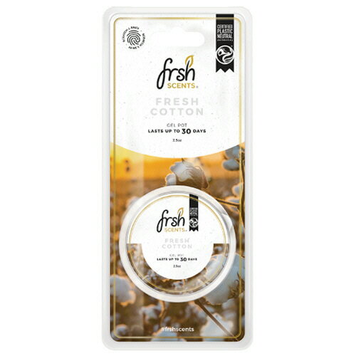 【お取寄せ品】 サードプレイス　フレッシュセンツ　ゲルポット　フレッシュコットン　2．5オンス　FR9..