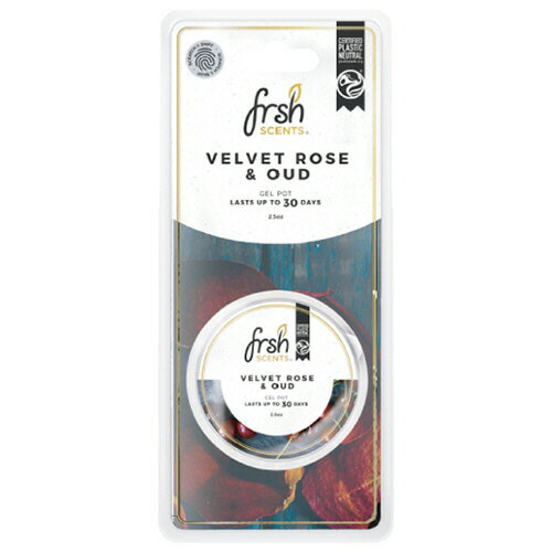 【お取寄せ品】 サードプレイス　フレッシュセンツ　ゲルポット　ベルベットローズ＆ウード　2．5オン..