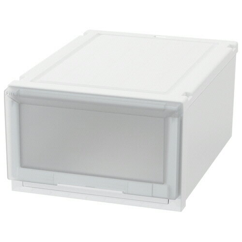 天馬　Fits　フィッツケース　アドバンス　55−40M　ホワイトクリア　1個 【送料無料】