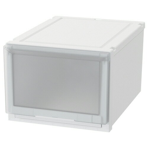 天馬　Fits　フィッツケース　アドバンス　55−40L　ホワイトクリア　1個 【送料無料】